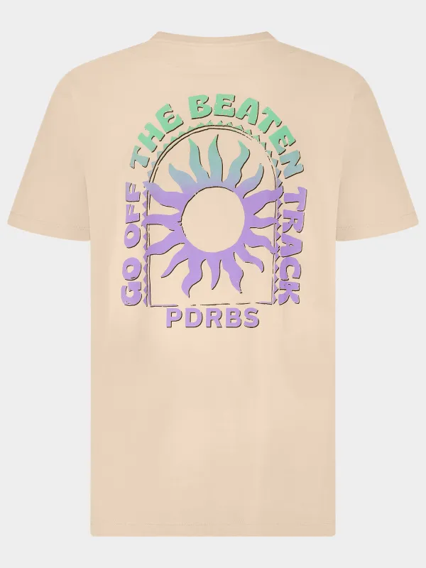 OTBT T-shirt Men | Sand sold by Poederbaas