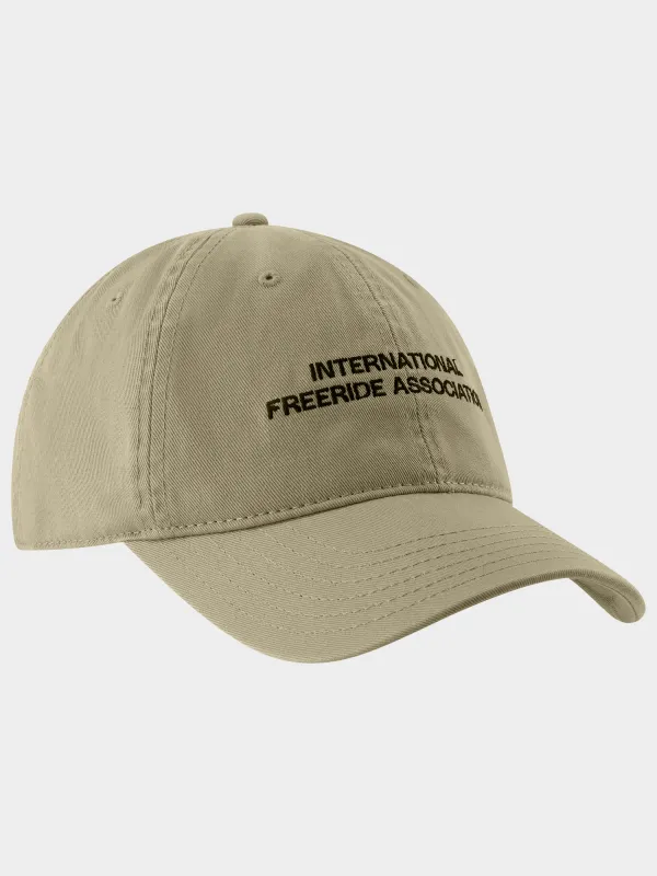 Freeride Dad Cap | Khaki made by Poederbaas