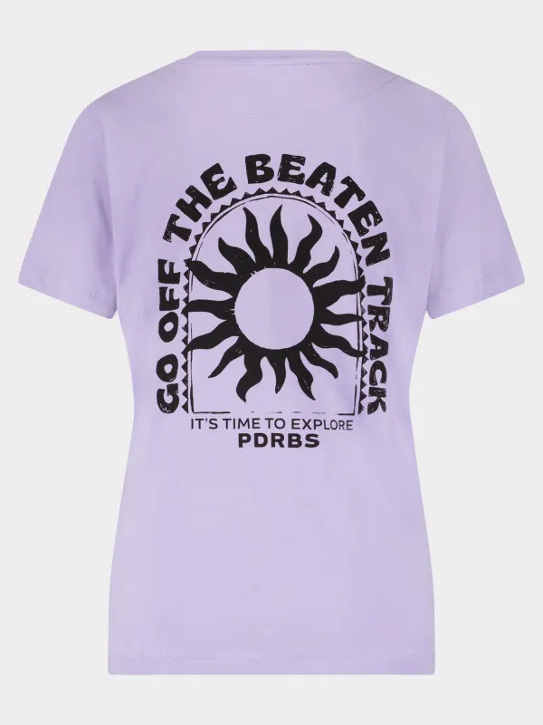 OTBT T-shirt Women | Lila sold by Poederbaas