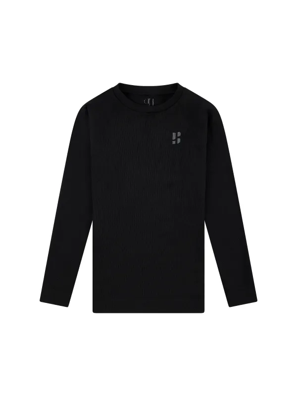 Baselayer Shirt Women | Black sold by Poederbaas