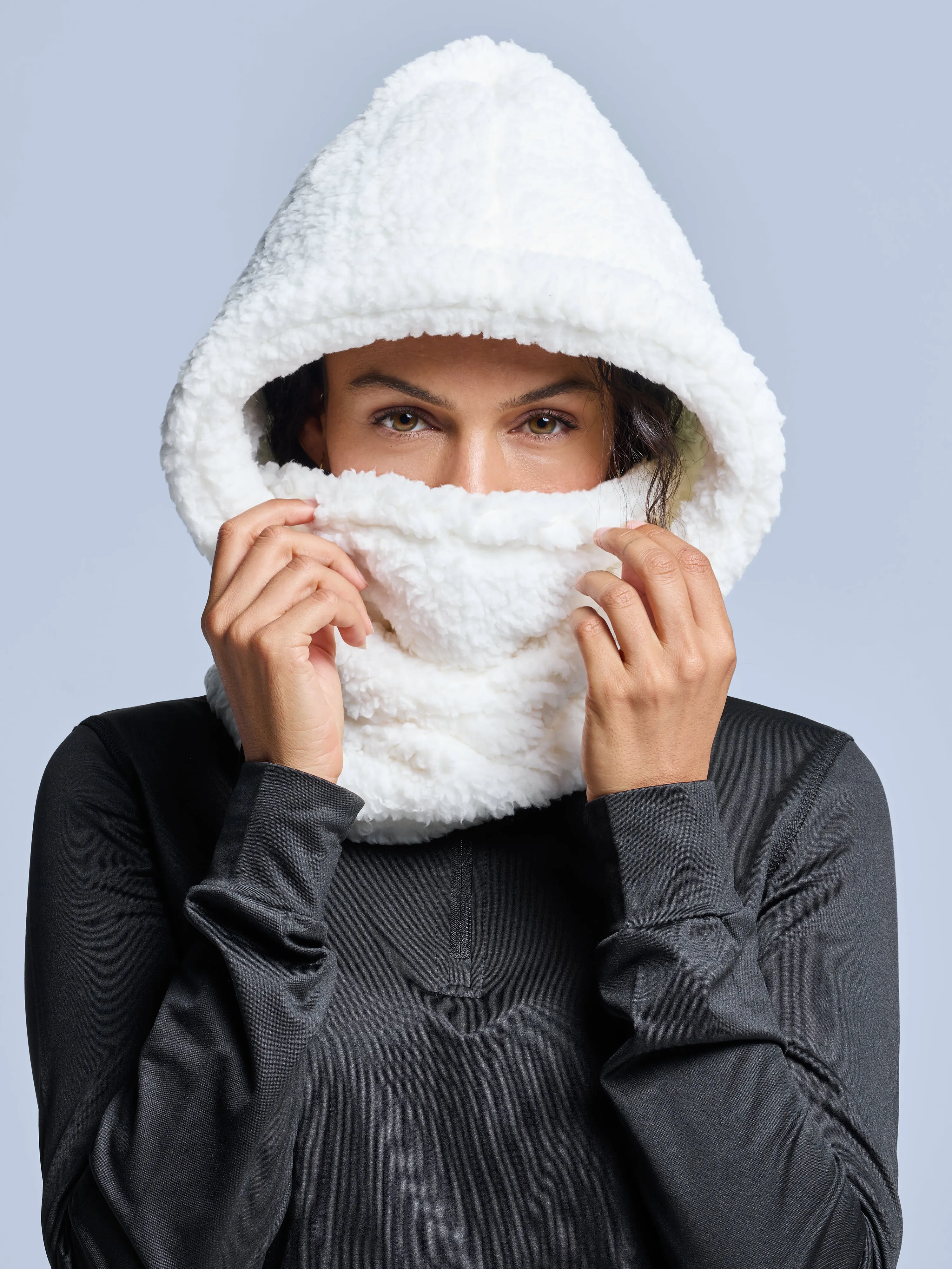 Fluffy Balaclava | Off White sold by Poederbaas product image thumbnail 2
