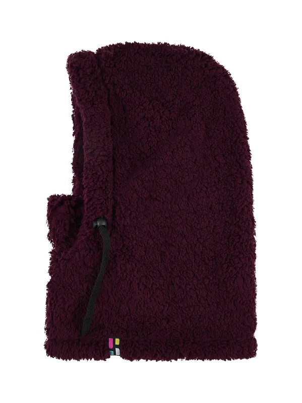 Fluffy Balaclava | Bordeaux sold by Poederbaas