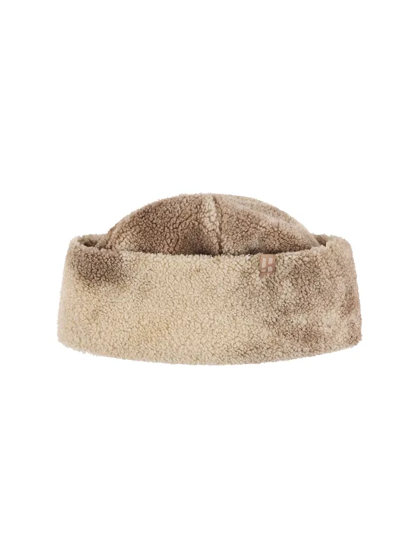 Teddy Twist Hat | Brown Multi made by Poederbaas
