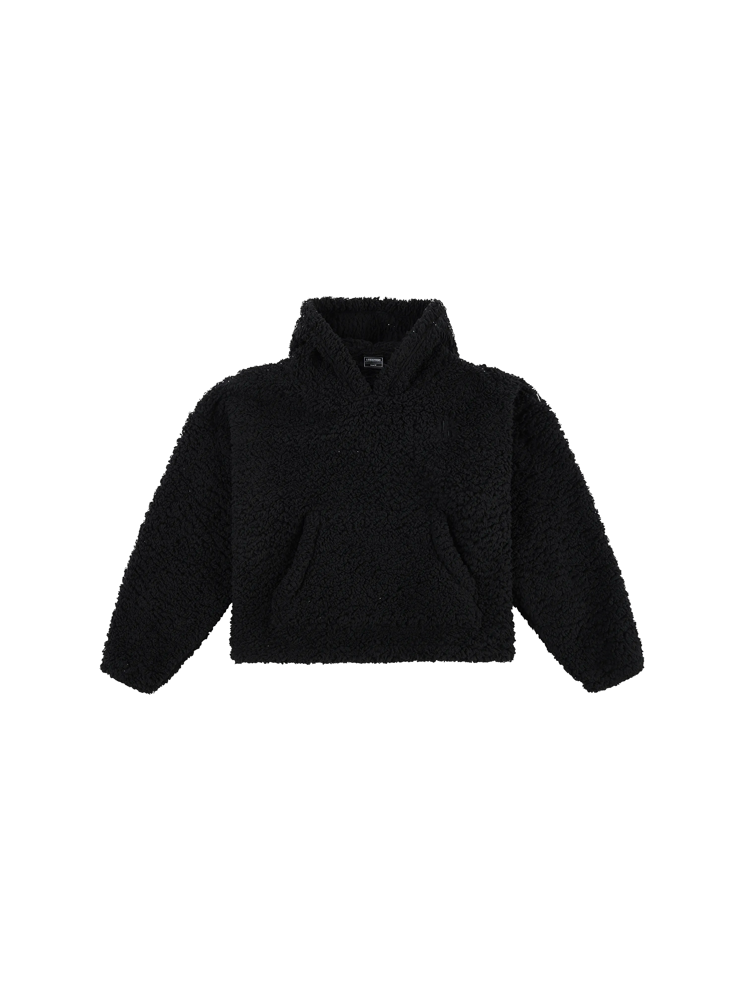 Four Seasons Fluffy Hoody Women | Black sold by Poederbaas