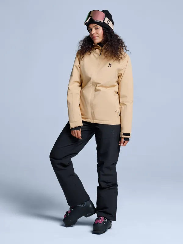 Arctic 2L Insulated Jacket Women | Warm Sand sold by Poederbaas