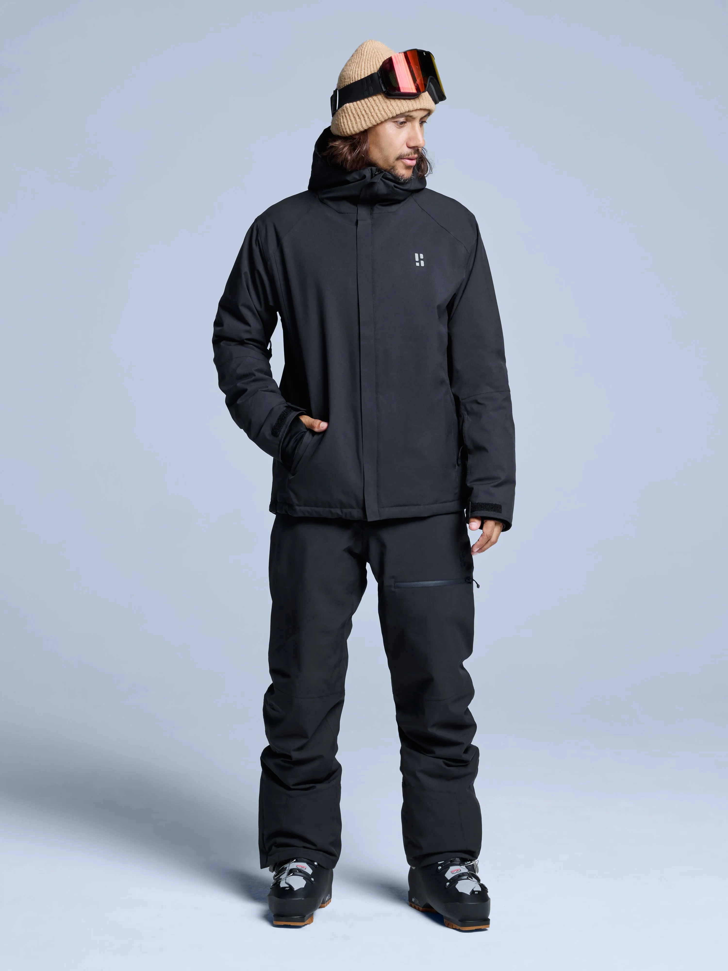 Arctic 2L Insulated Pant Men | Black sold by Poederbaas