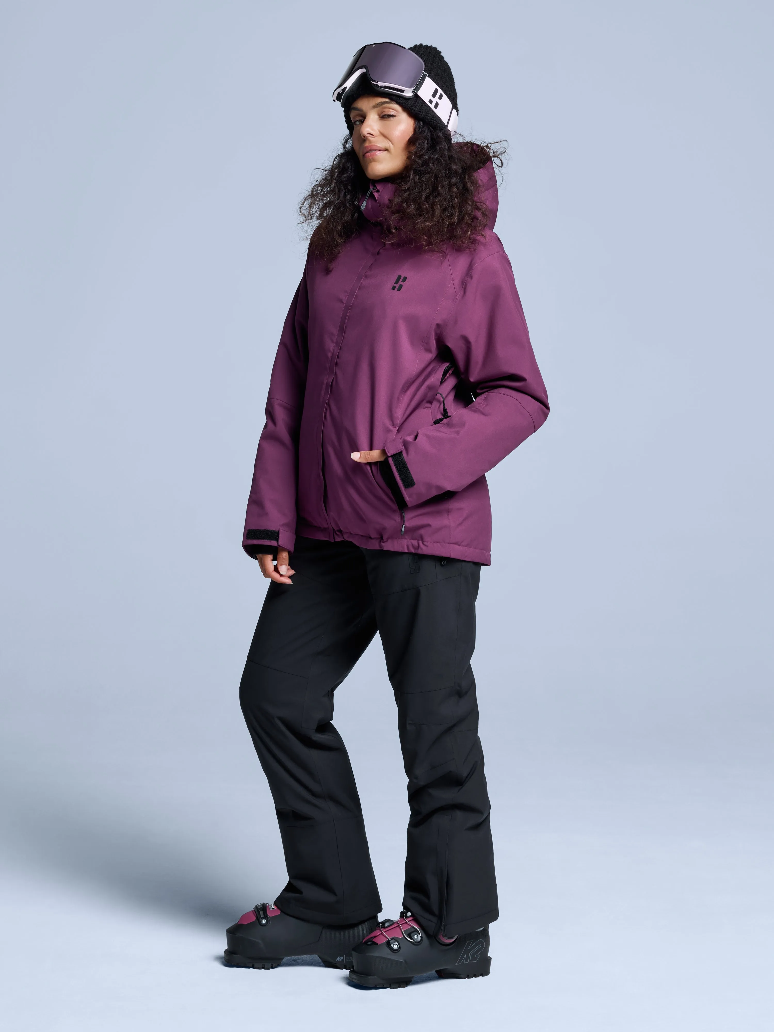 Arctic 2L Insulated Jacket Women | Bordeaux sold by Poederbaas product image thumbnail 2