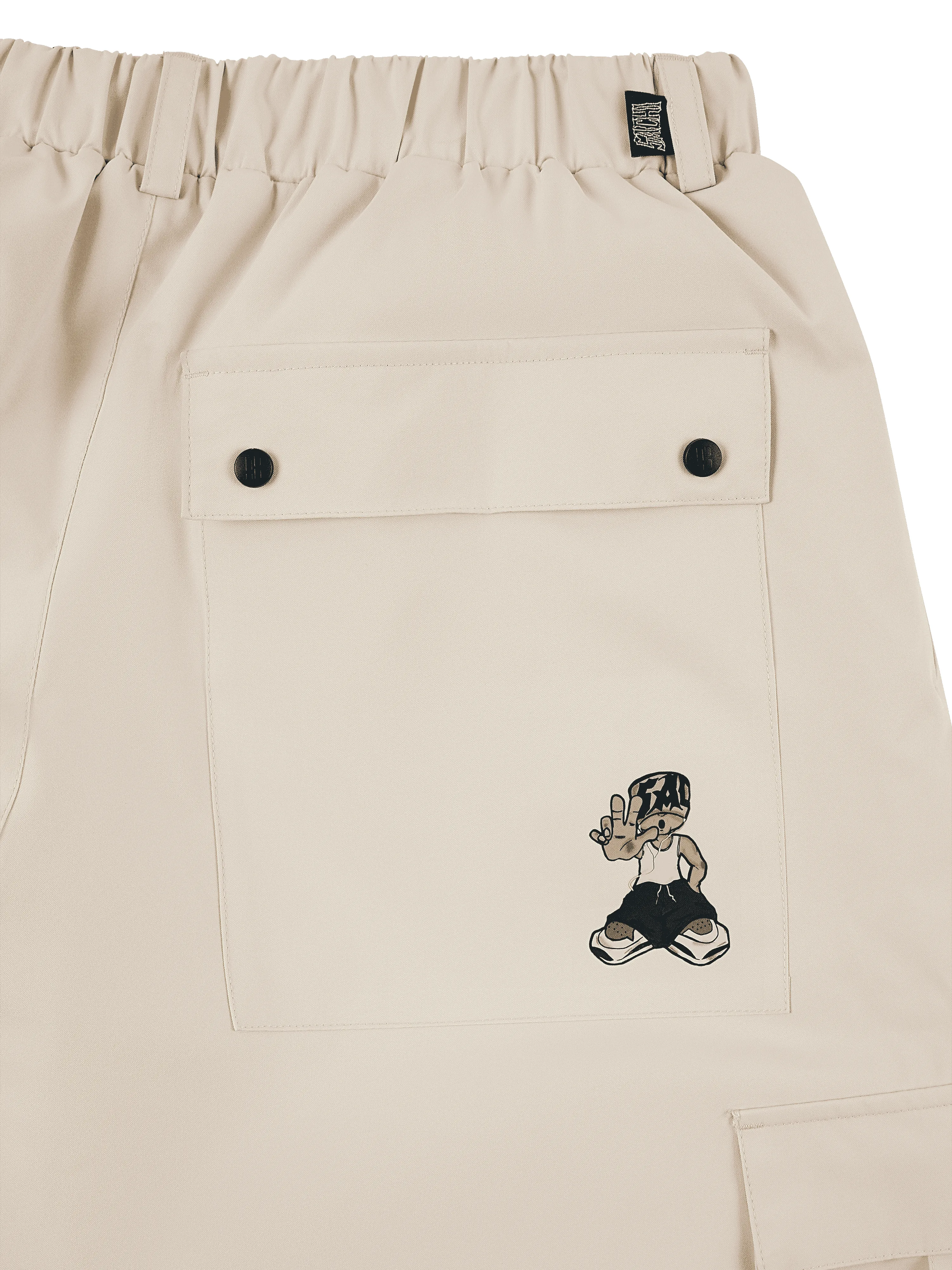 SACHI Shred Pant | Stone sold by Poederbaas product image thumbnail 3