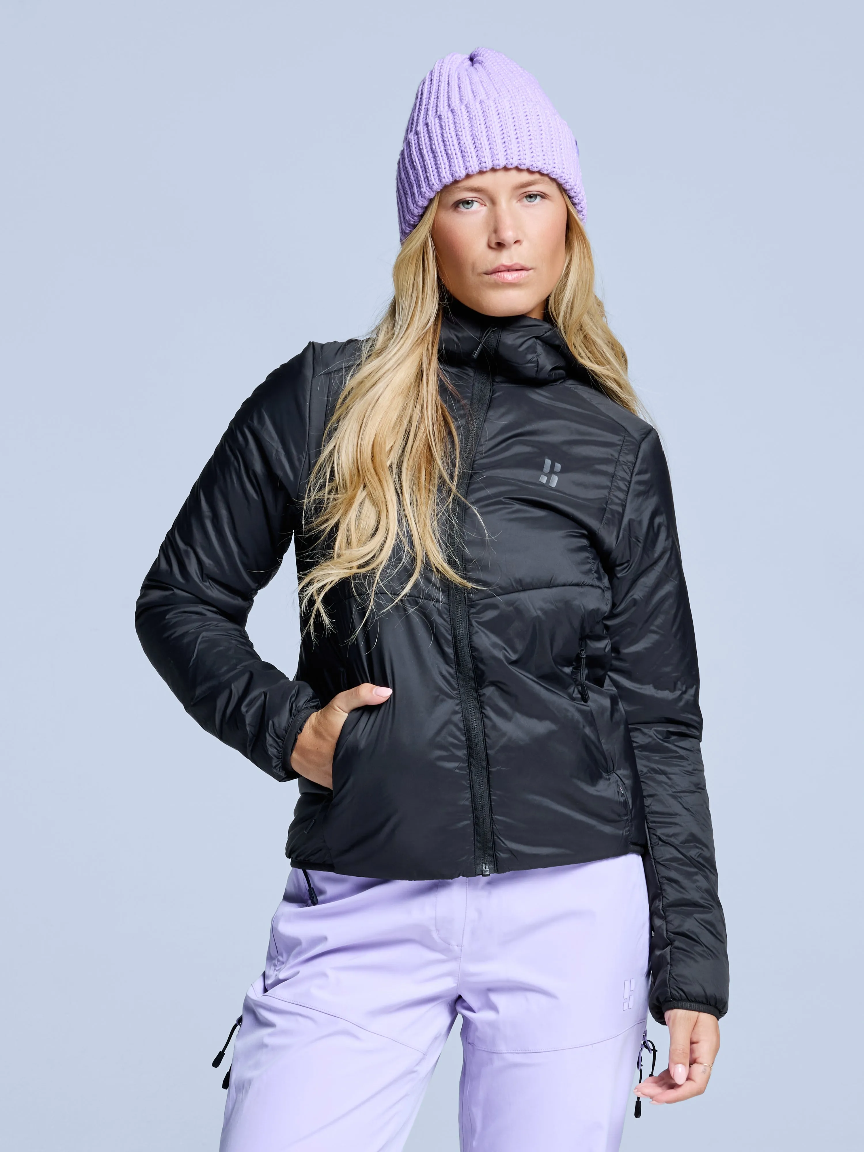 Freeride Insulated Jacket Women | Black sold by Poederbaas product image thumbnail 3