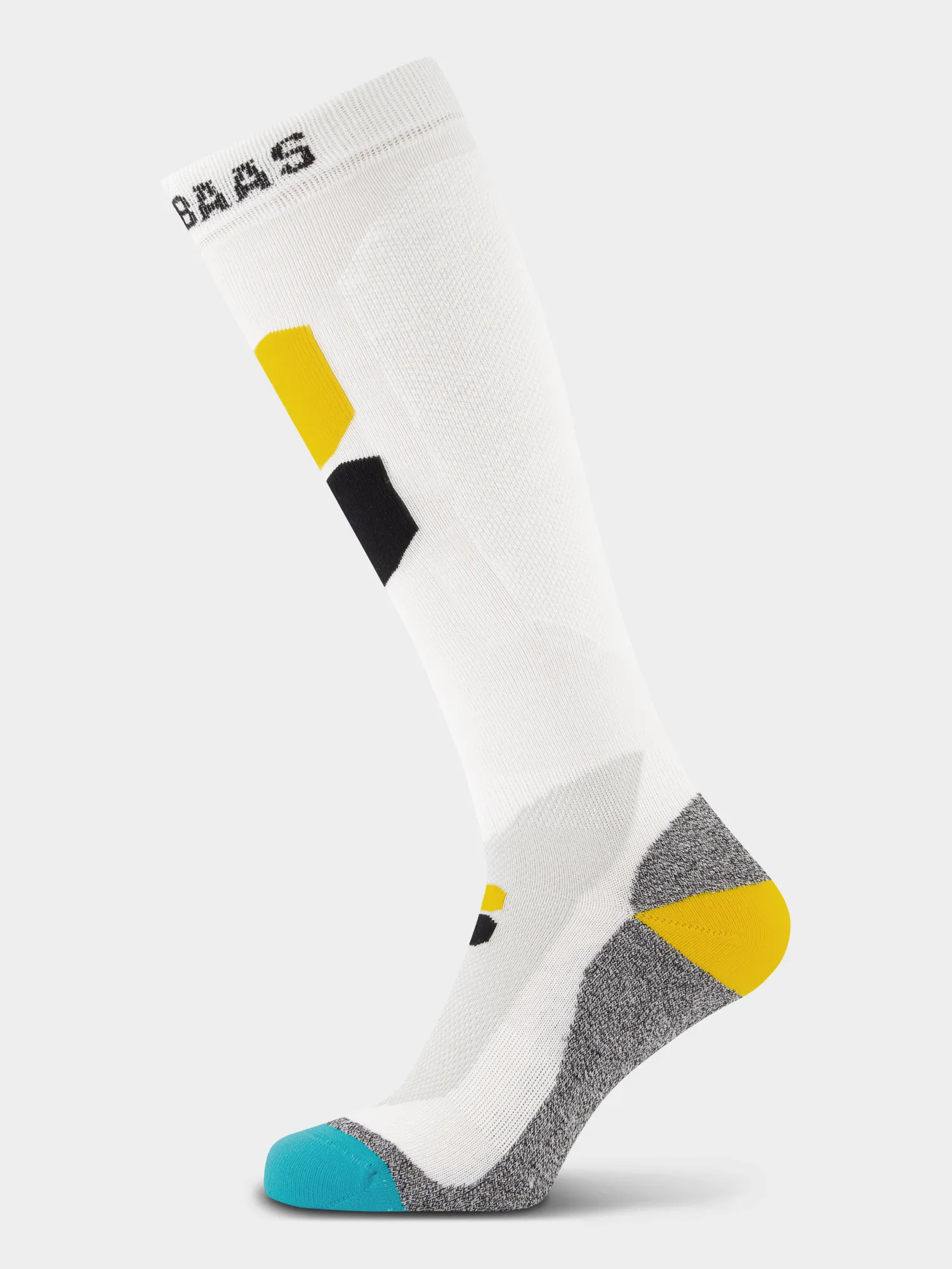 Technical Ski Socks Bamboo Freeride | White sold by Poederbaas