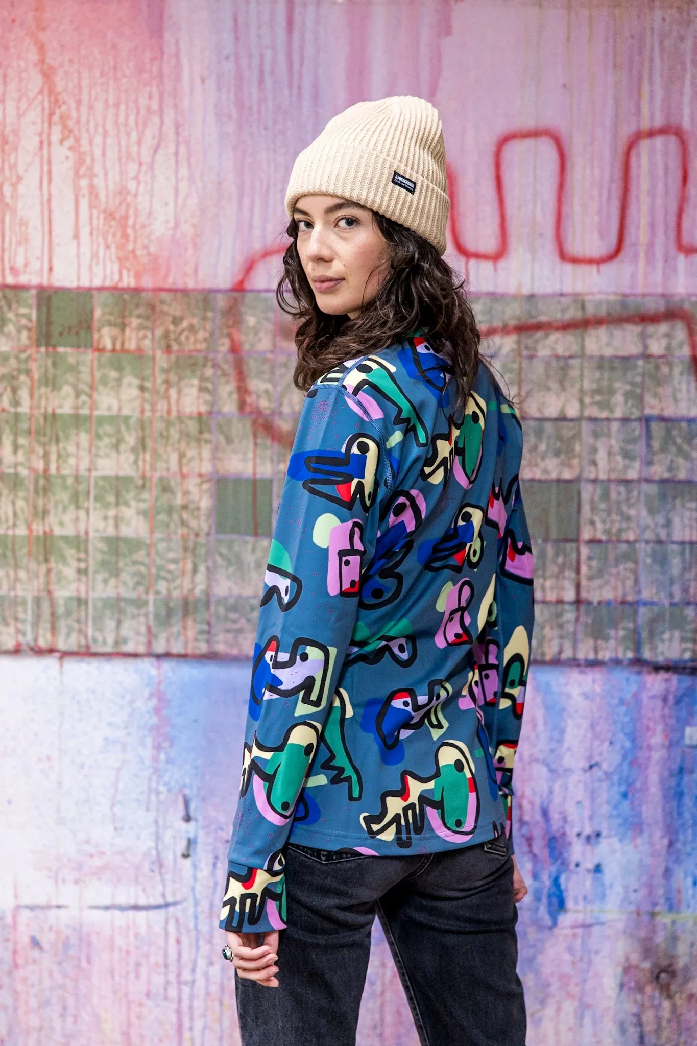 Kavelaars x Poederbaas Pully Women | Steel Blue sold by Poederbaas product image thumbnail 2