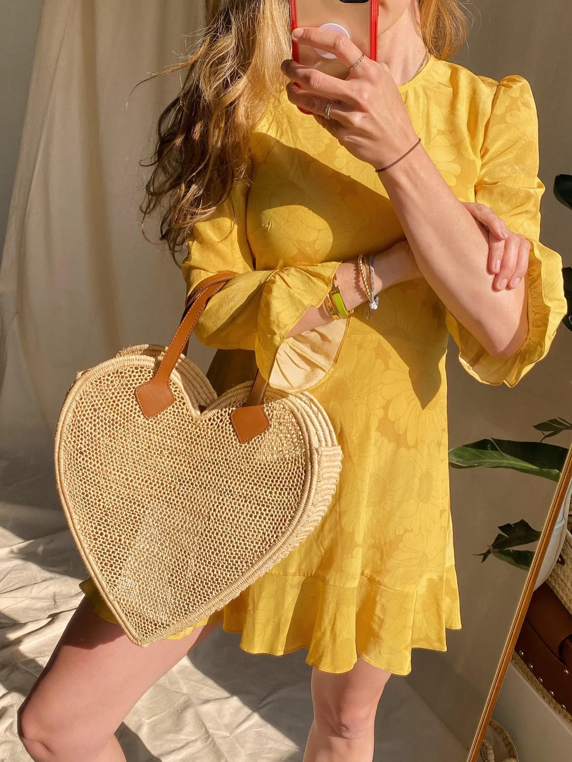 SALE / The Big Heart Tote sold by Poolside product image thumbnail 4