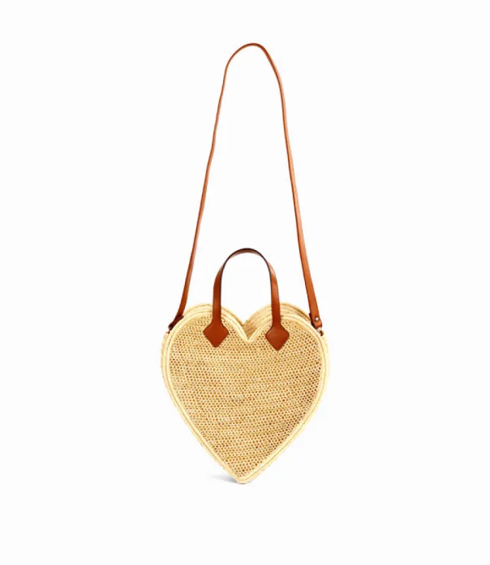 SALE / The Big Heart Tote sold by Poolside