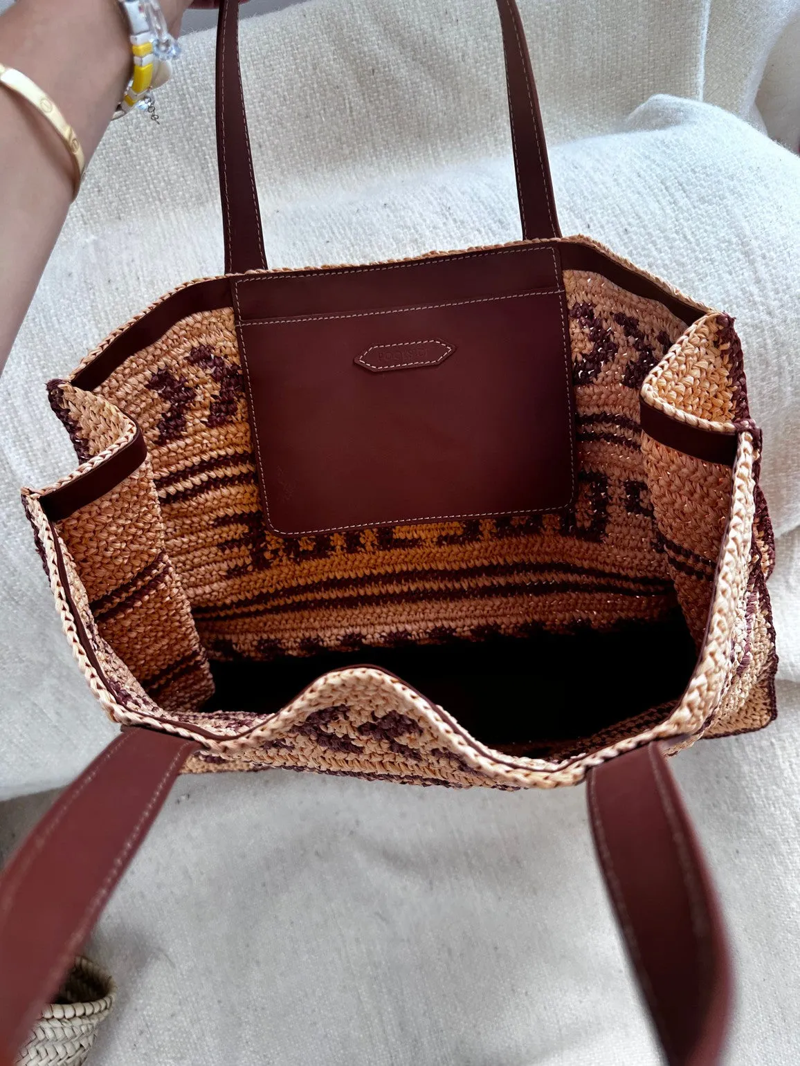 SALE / POOLSIDE logo tote sold by Poolside product image thumbnail 3