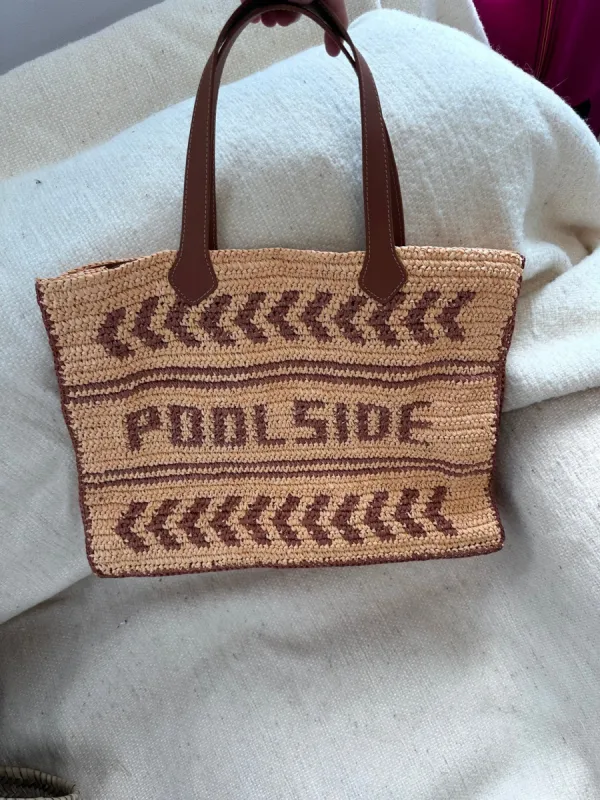 SALE / POOLSIDE logo tote sold by Poolside