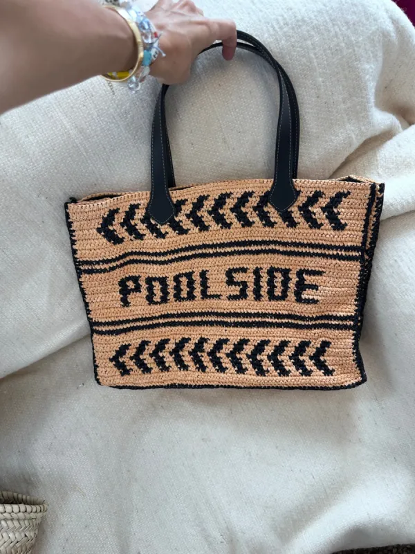 SALE / POOLSIDE logo tote sold by Poolside