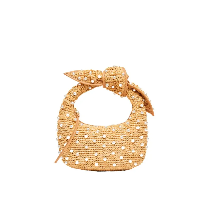 The Josie Knot Bag - Pearl sold by Poolside