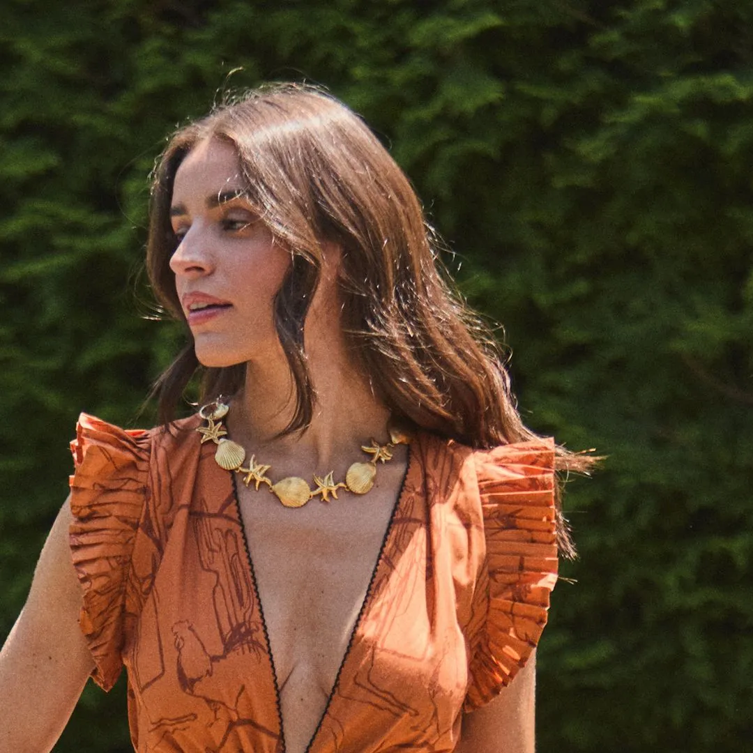 Shell and Starfish Necklace sold by Poolside