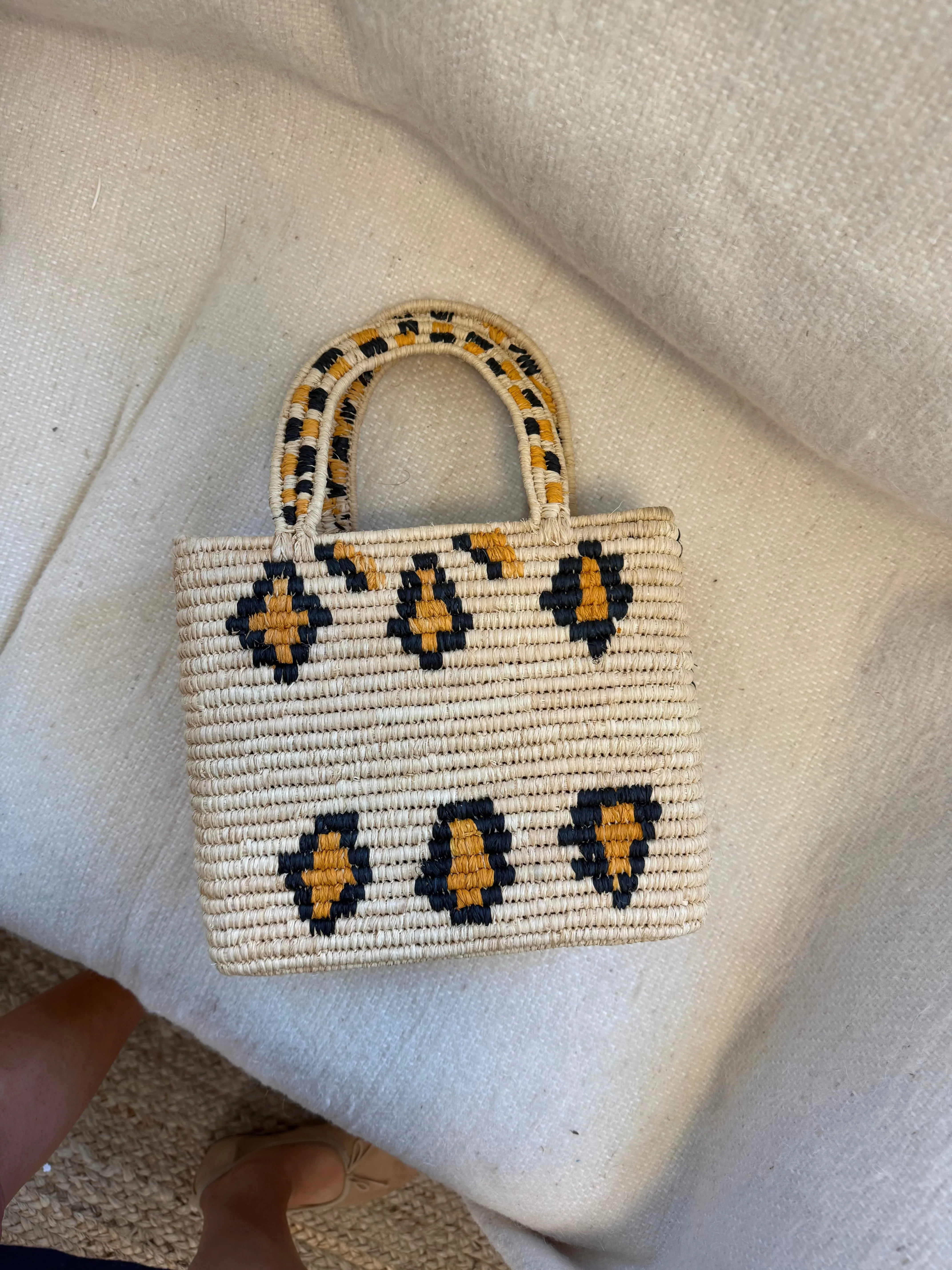 SALE - Leopard Sample Basket (1 of 1) sold by Poolside