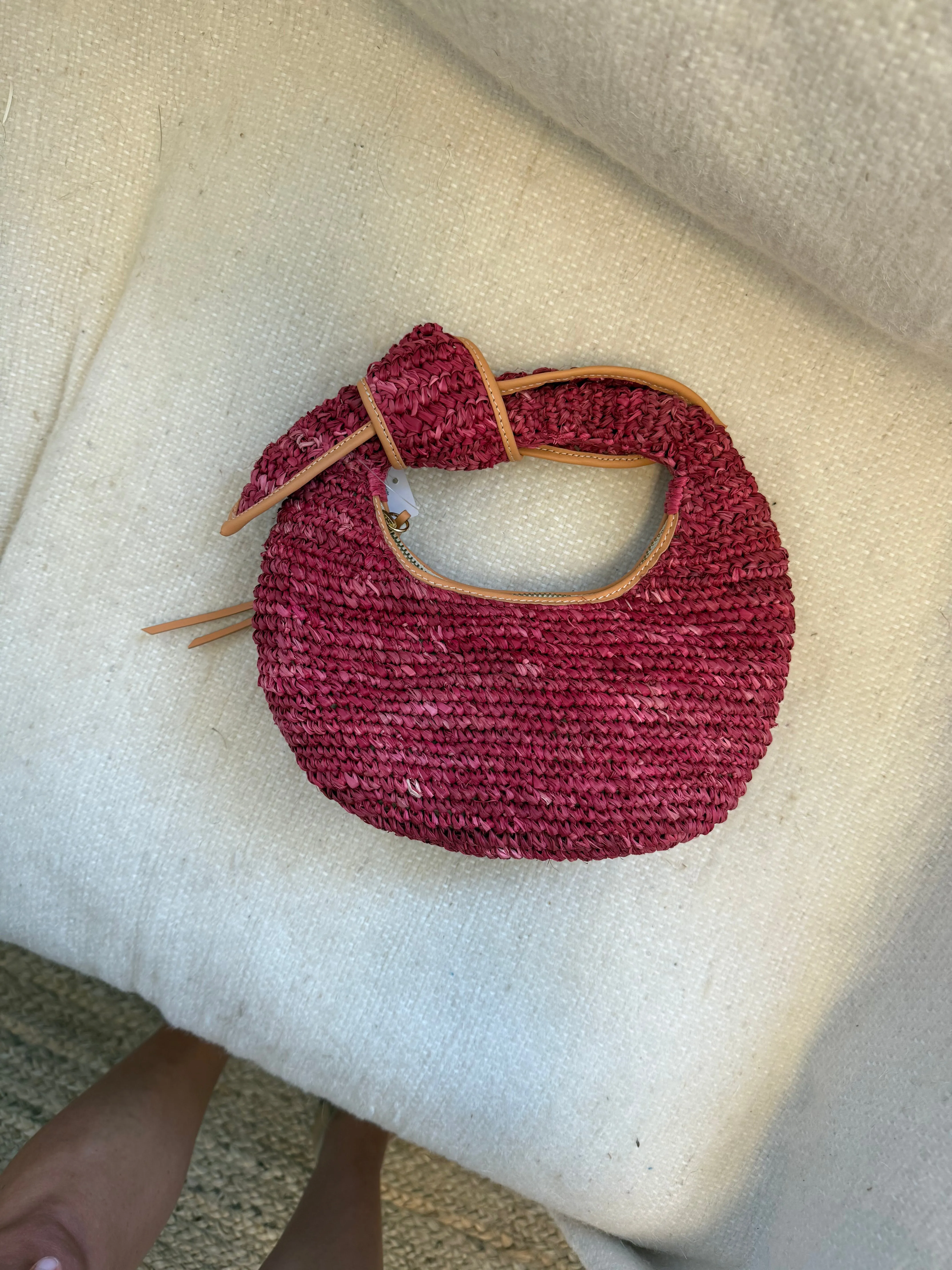 SALE - Josie Knot Bag (Banana) sold by Poolside