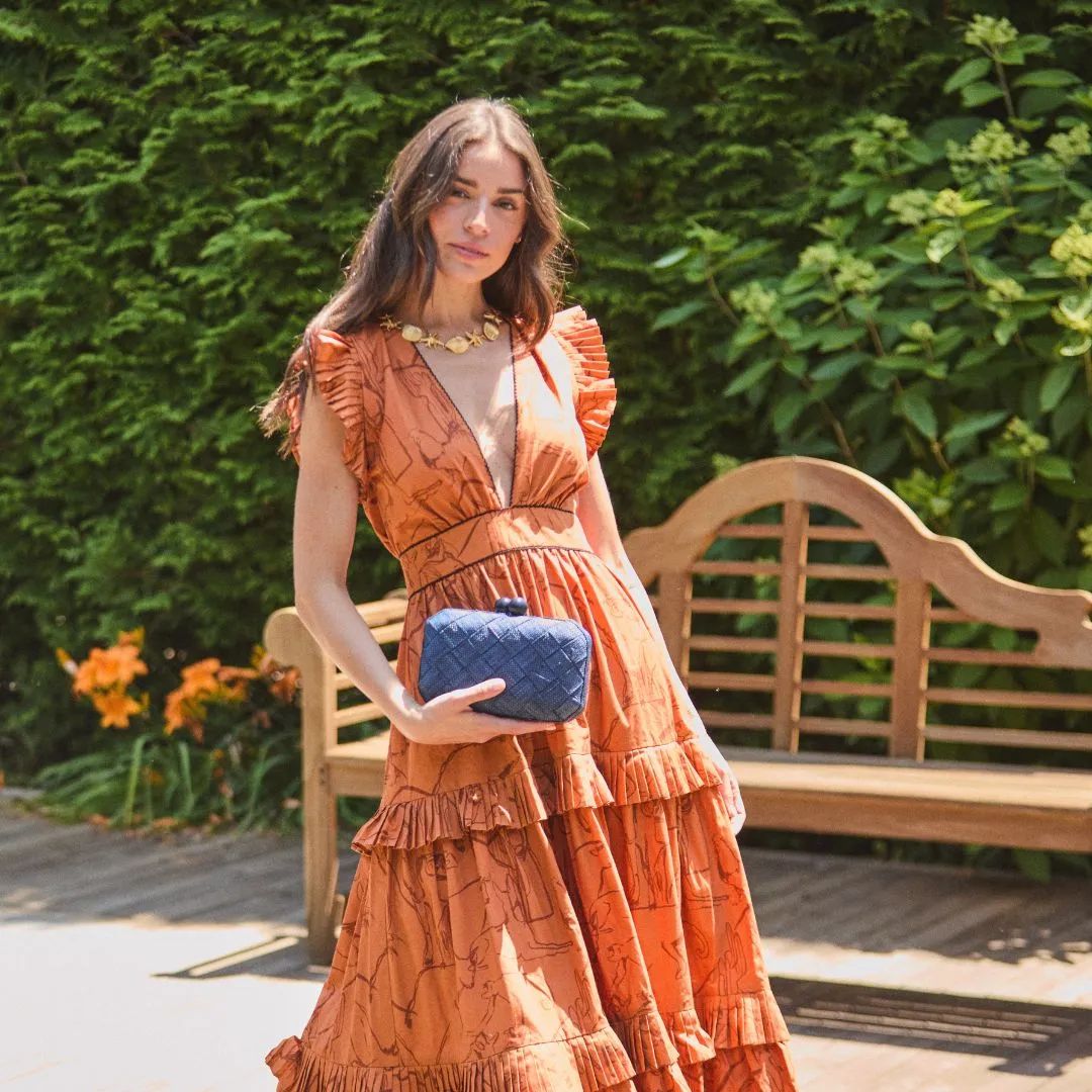 The Island Clutch - Cocoa sold by Poolside product image thumbnail 2