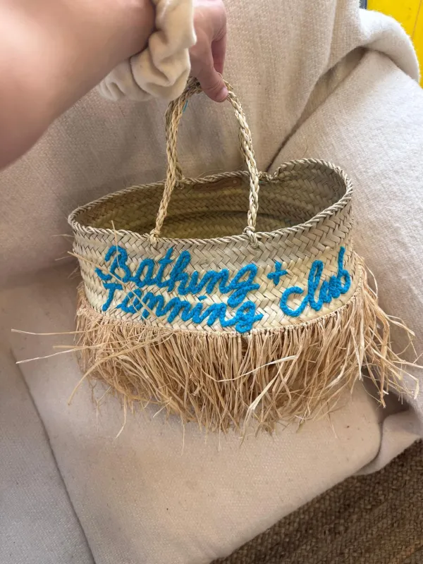 SALE - Tropical Fringe Tote (Large) sold by Poolside