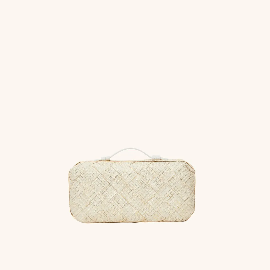 The East West Clutch - Sand sold by Poolside