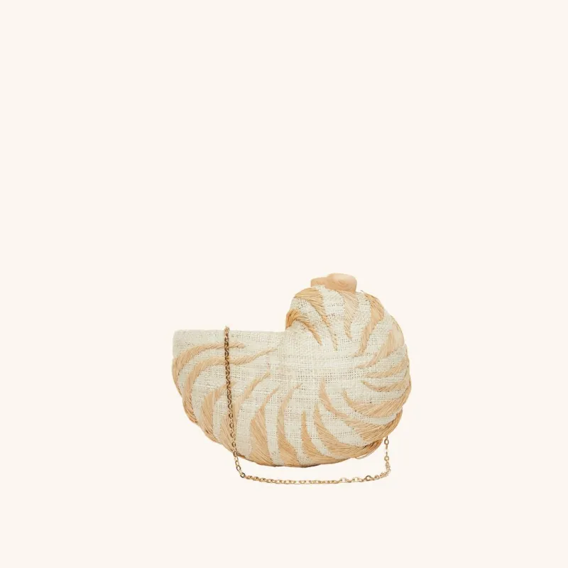 The Anna Clutch - Sand sold by Poolside