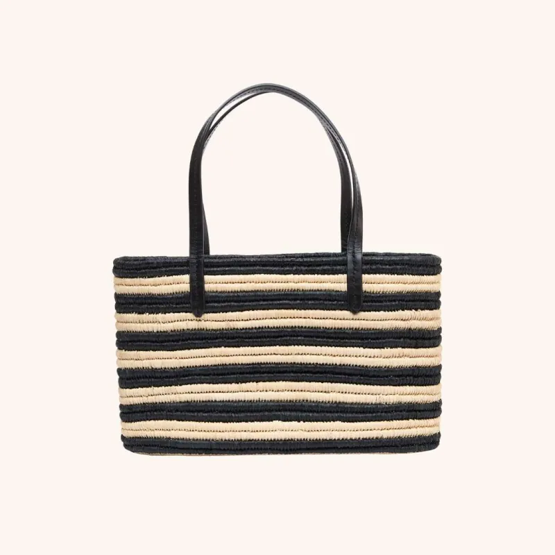 The Capri Tote - Midnight Stripe sold by Poolside