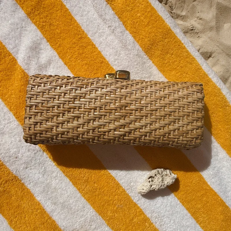 The Nantucket Clutch - Natural made by Poolside