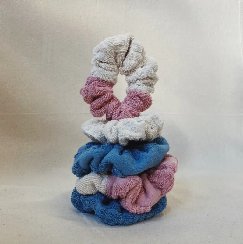 Upcycled Scrunchies sold by Poolside