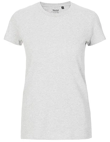 Neutral - Fit Dames T-shirt - Ash Grey - 100% Biologisch Katoen sold by Pure Kleding