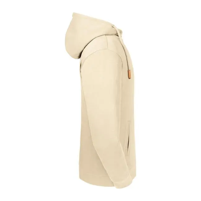 Russell - Organic Hoge Hals Hoodie - Naturel - 100% Biologisch Katoen sold by Pure Kleding product image thumbnail 3