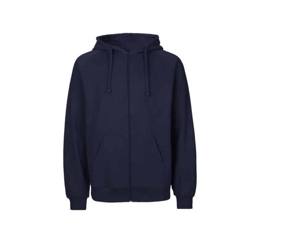 Neutral - Hoodie met Rits - Donkerblauw - 100% Biologisch Katoen sold by Pure Kleding