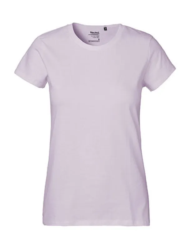 Neutral - Classic Dames T-Shirt - Dusty Purple - 100% Biologisch Katoen sold by Pure Kleding