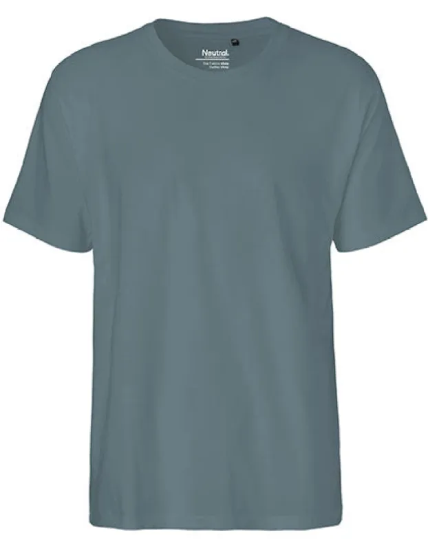 Neutral - Classic  T-Shirt - Teal - 100% Biologisch Katoen sold by Pure Kleding