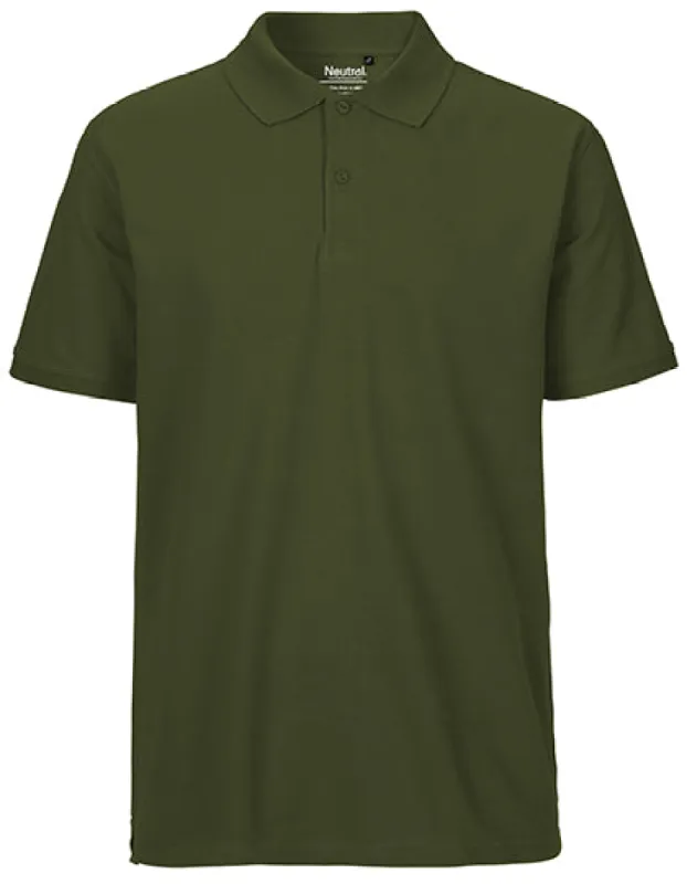 Neutral - Classic Polo - Military - 100% Biologisch Katoen sold by Pure Kleding
