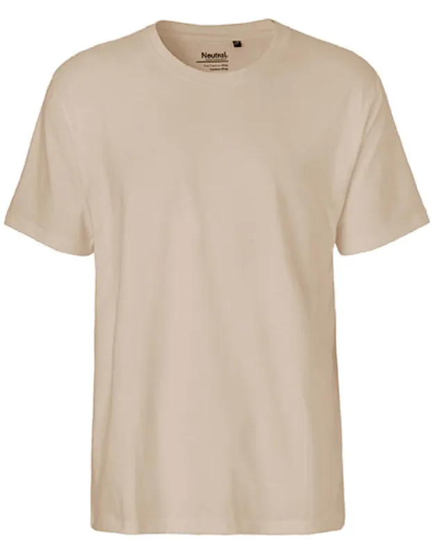 Neutral - Classic  T-Shirt - Sand - 100% Biologisch Katoen sold by Pure Kleding