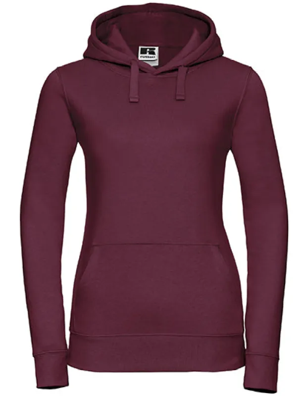 Russell - Authentic Hoodie Dames - Burgundy sold by Pure Kleding