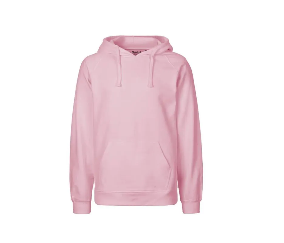 Neutral - Hoodie - Poeder Roze - 100% Biologisch Katoen sold by Pure Kleding