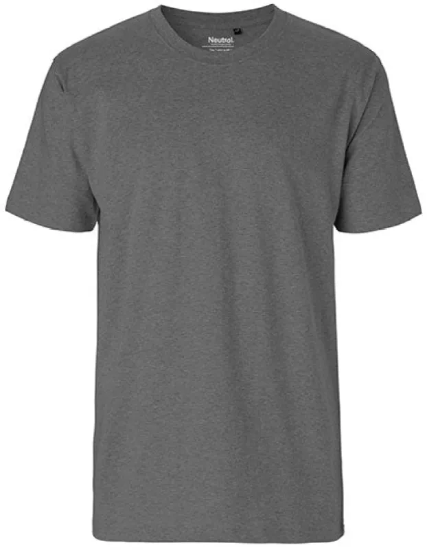 Neutral - Classic  T-Shirt - Dark Heather - 100% Biologisch Katoen sold by Pure Kleding