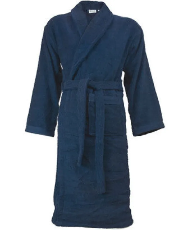 ARTG – Robezz Badjas - French Navy– 100% biologisch katoen sold by Pure Kleding