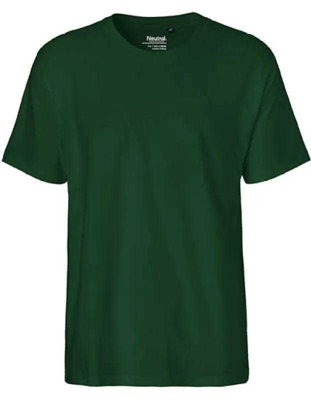 Neutral - Classic  T-Shirt - Bottle Green - 100% Biologisch Katoen sold by Pure Kleding