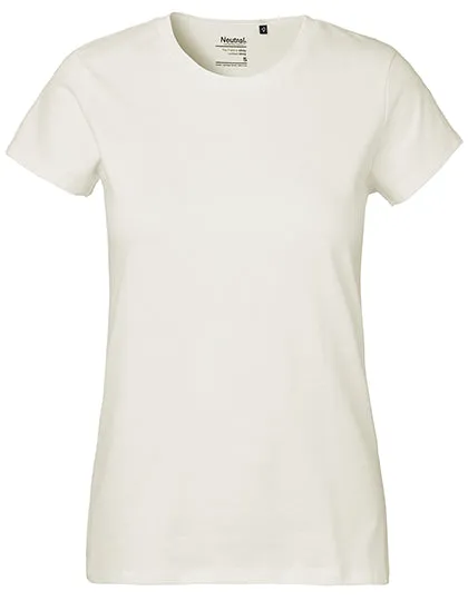 Neutral - Classic Dames T-Shirt - Nature - 100% Biologisch Katoen sold by Pure Kleding