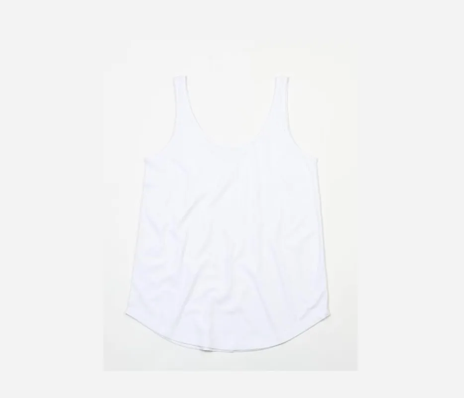 Mantis - Tanktop Dames - Wit - 100% Duurzaam sold by Pure Kleding
