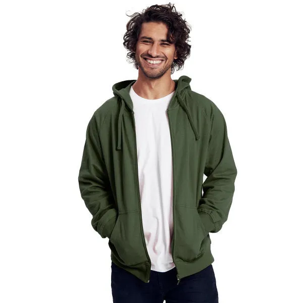 Neutral - Hoodie met Rits - Khaki - 100% Biologisch Katoen sold by Pure Kleding product image thumbnail 4