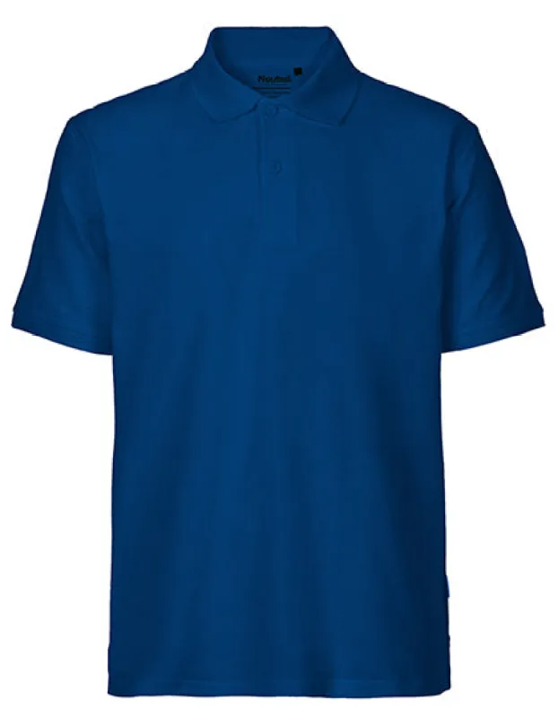 Neutral - Classic Polo - Royal - 100% Biologisch Katoen sold by Pure Kleding
