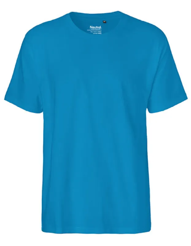 Neutral - Classic  T-Shirt - Sapphire - 100% Biologisch Katoen sold by Pure Kleding