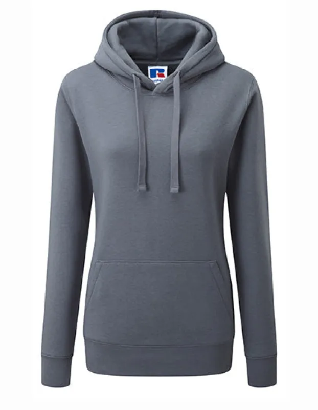 Russell - Authentic Hoodie Dames - Convoy Grey (Solid) sold by Pure Kleding