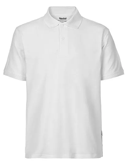Neutral - Classic Polo - White - 100% Biologisch Katoen sold by Pure Kleding